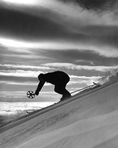 5519F Willie Helming skiing Mt Hood Oregon