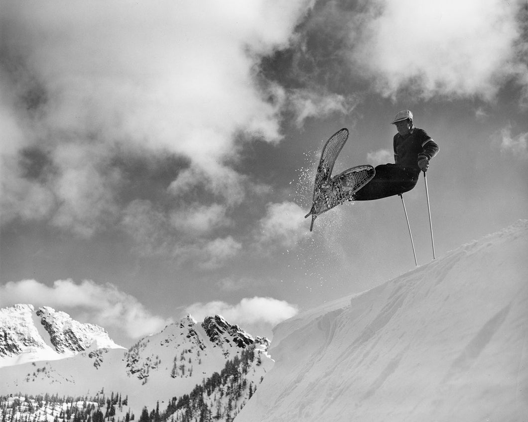 6033B Olaf Rodegard Snow Shoe Gelandesprung