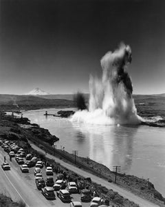 6968B The start of consruction on The Dalles Dam