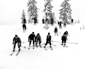 843 New Years Day Mazama Ski Practice Mt Hood Oregon