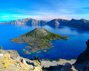 OR04 Wizard Island Crater Lake NP 1596