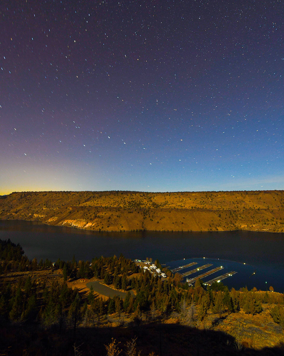 OR11 Big Dipper above the horizon Lake Billy Chinook 7712